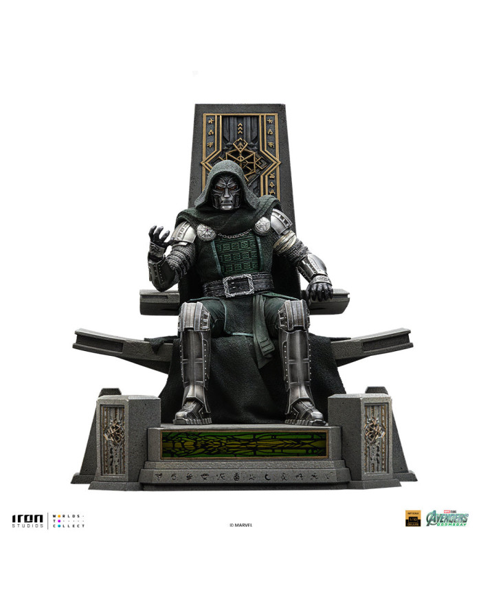 Statuette Iron Studios - Doctor Doom on Throne - Avengers: Doomsday - Deluxe Art Scale 1/10