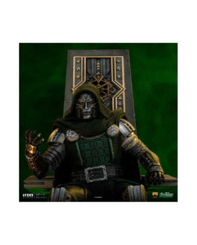 Statuette Iron Studios - Doctor Doom on Throne - Avengers: Doomsday - Deluxe Art Scale 1/10