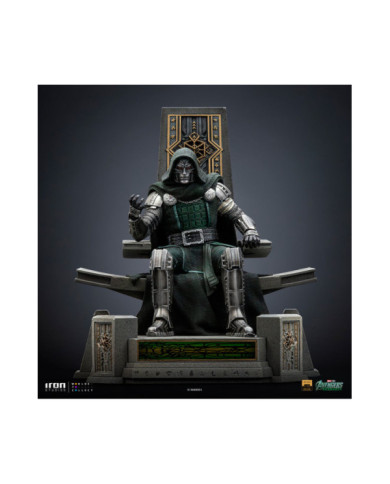 Statuette Iron Studios - Doctor Doom on Throne - Avengers: Doomsday - Deluxe Art Scale 1/10
