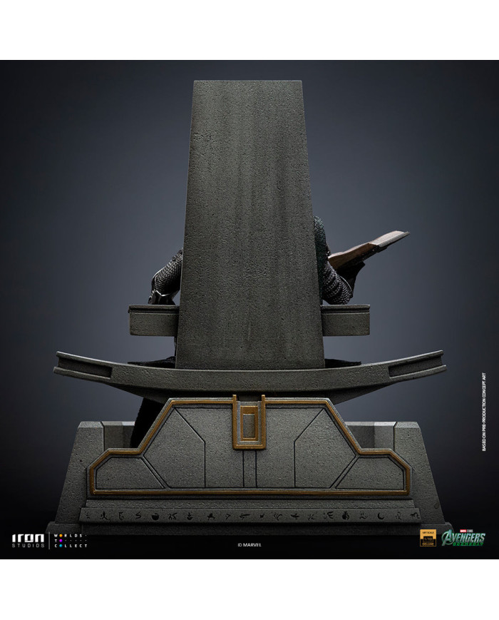 Statuette Iron Studios - Doctor Doom on Throne - Avengers: Doomsday - Deluxe Art Scale 1/10