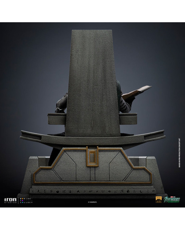 Statuette Iron Studios - Doctor Doom on Throne - Avengers: Doomsday - Deluxe Art Scale 1/10