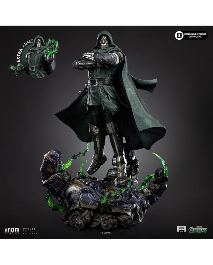 Statuette Iron Studios - Doctor Doom - Avengers: Doomsday - Legacy Replica 1/4