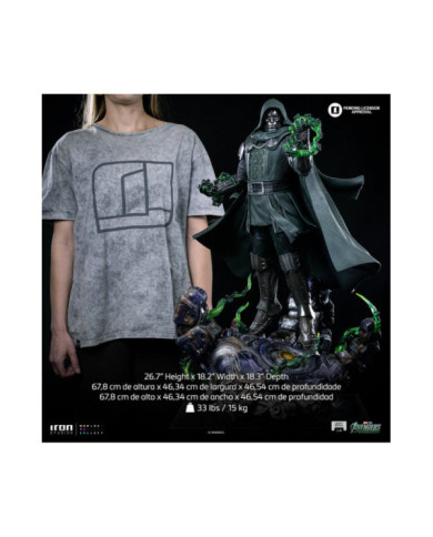 Statuette Iron Studios - Doctor Doom - Avengers: Doomsday - Legacy Replica 1/4