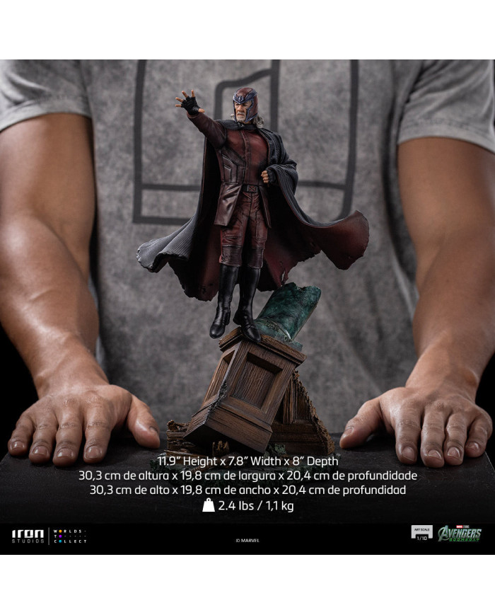 Statuette Iron Studios - Magneto - Avengers Doomsday - Art Scale 1/10