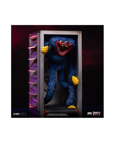 Statuette Iron Studios - Huggy Wuggy - Poppy Playtime - Art Scale 1/10