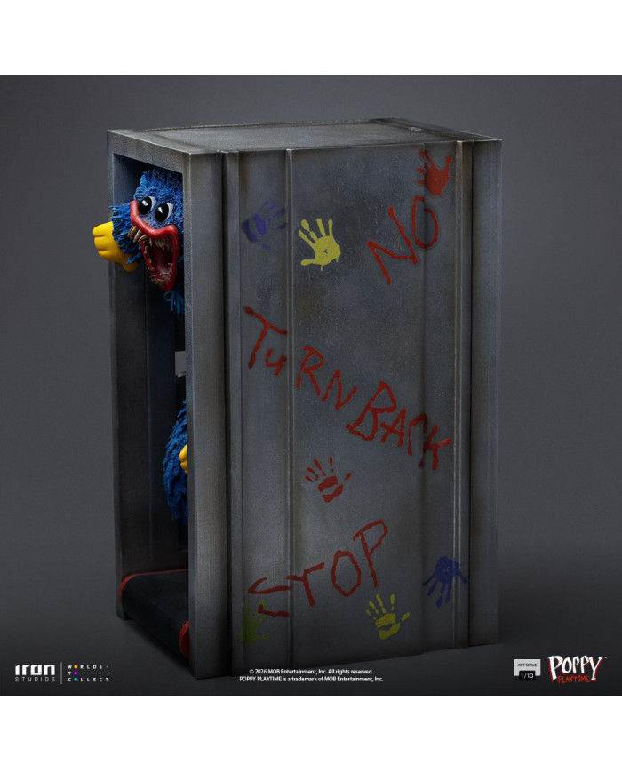 Statuette Iron Studios - Huggy Wuggy - Poppy Playtime - Art Scale 1/10