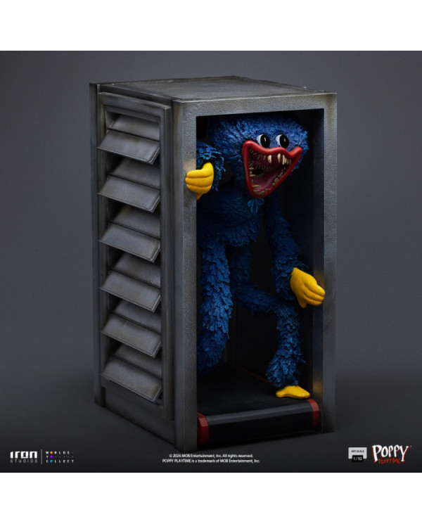Statuette Iron Studios - Huggy Wuggy - Poppy Playtime - Art Scale 1/10