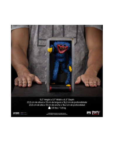 Statuette Iron Studios - Huggy Wuggy - Poppy Playtime - Art Scale 1/10