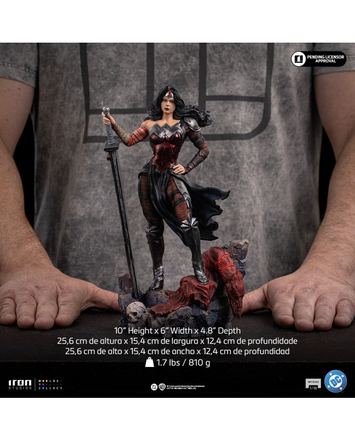 Statuette Iron Studios - Wonder Woman Absolute - DC Comics - Art Scale 1/10