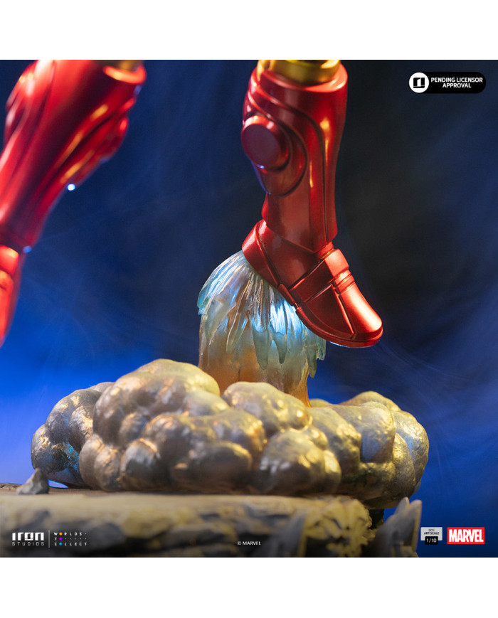 Statuette Iron Studios - Iron Man - Infinity Gauntlet Diorama - BDS Art Scale 1/10
