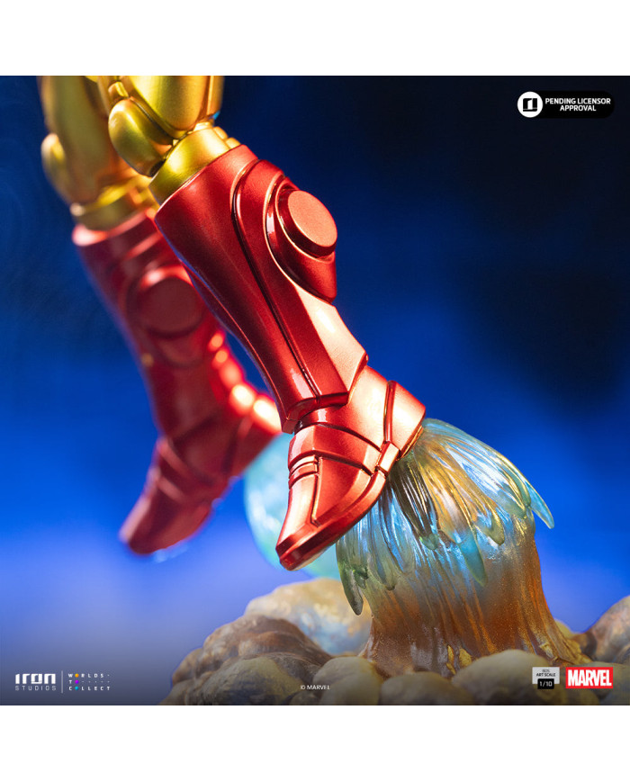 Statuette Iron Studios - Iron Man - Infinity Gauntlet Diorama - BDS Art Scale 1/10