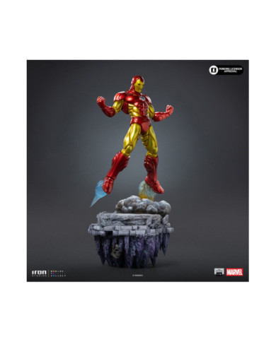 Statuette Iron Studios - Iron Man - Infinity Gauntlet Diorama - BDS Art Scale 1/10
