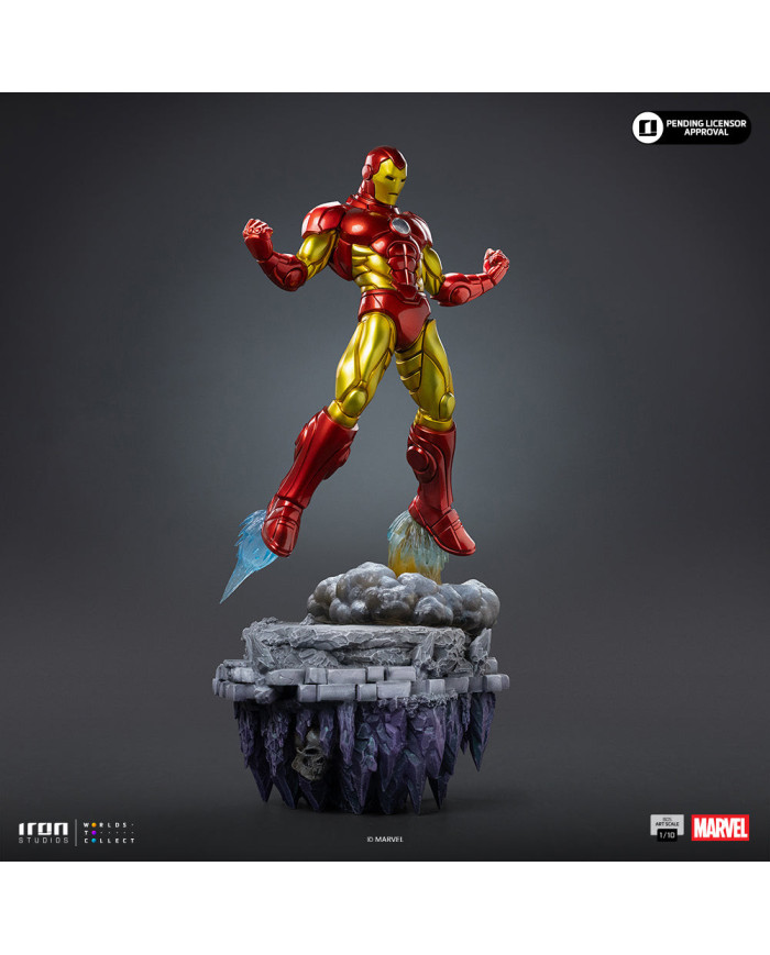 Statuette Iron Studios - Iron Man - Infinity Gauntlet Diorama - BDS Art Scale 1/10