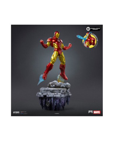 Statuette Iron Studios - Iron Man - Infinity Gauntlet Diorama - BDS Art Scale 1/10