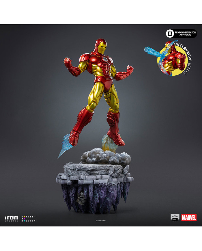 Statuette Iron Studios - Iron Man - Infinity Gauntlet Diorama - BDS Art Scale 1/10