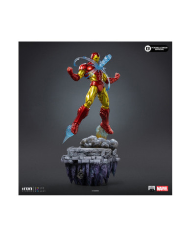 Statuette Iron Studios - Iron Man - Infinity Gauntlet Diorama - BDS Art Scale 1/10
