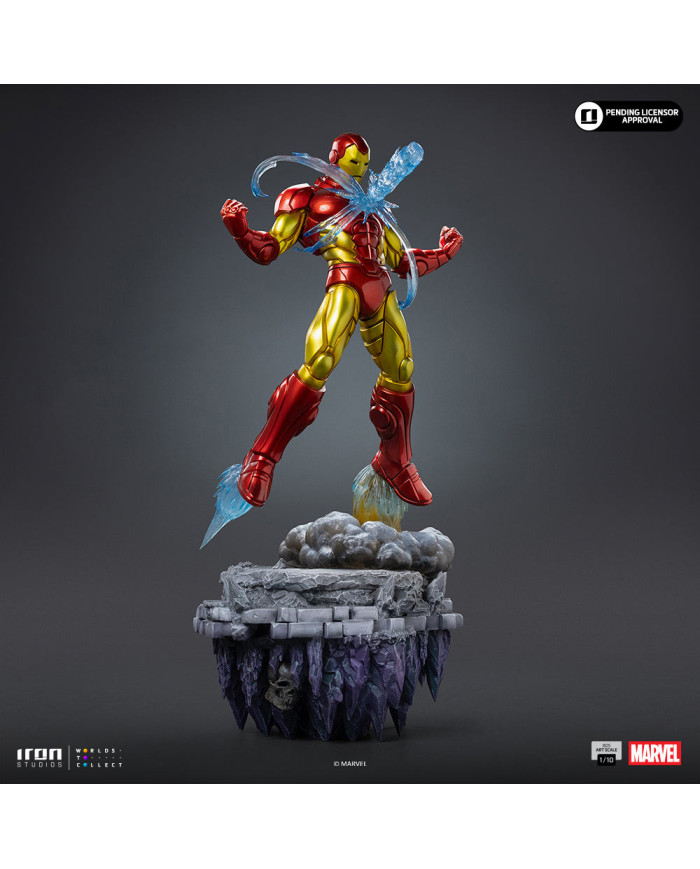 Statuette Iron Studios - Iron Man - Infinity Gauntlet Diorama - BDS Art Scale 1/10