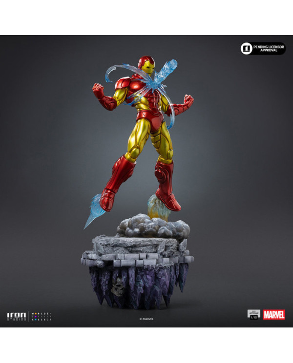 Statuette Iron Studios - Iron Man - Infinity Gauntlet Diorama - BDS Art Scale 1/10