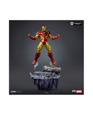 Statuette Iron Studios - Iron Man - Infinity Gauntlet Diorama - BDS Art Scale 1/10