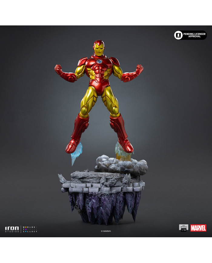 Statuette Iron Studios - Iron Man - Infinity Gauntlet Diorama - BDS Art Scale 1/10