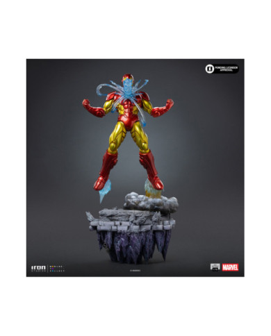 Statuette Iron Studios - Iron Man - Infinity Gauntlet Diorama - BDS Art Scale 1/10