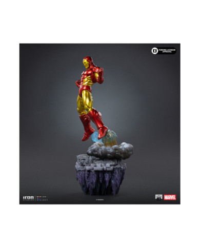 Statuette Iron Studios - Iron Man - Infinity Gauntlet Diorama - BDS Art Scale 1/10