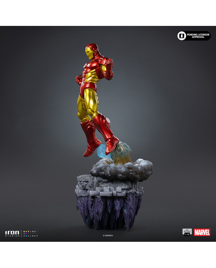 Statuette Iron Studios - Iron Man - Infinity Gauntlet Diorama - BDS Art Scale 1/10