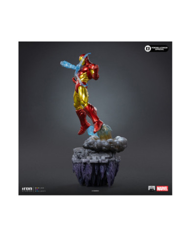 Statuette Iron Studios - Iron Man - Infinity Gauntlet Diorama - BDS Art Scale 1/10