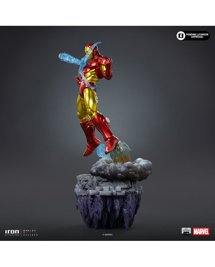 Statuette Iron Studios - Iron Man - Infinity Gauntlet Diorama - BDS Art Scale 1/10