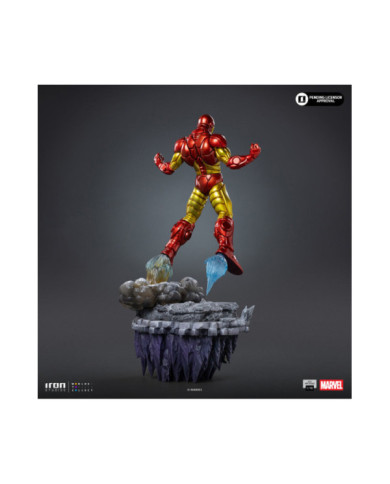 Statuette Iron Studios - Iron Man - Infinity Gauntlet Diorama - BDS Art Scale 1/10