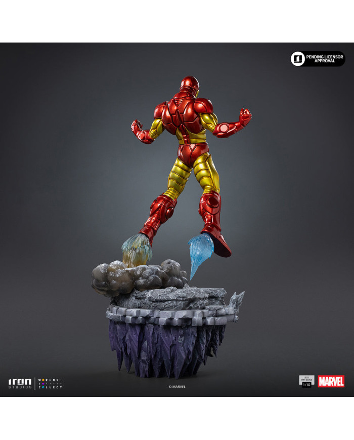 Statuette Iron Studios - Iron Man - Infinity Gauntlet Diorama - BDS Art Scale 1/10