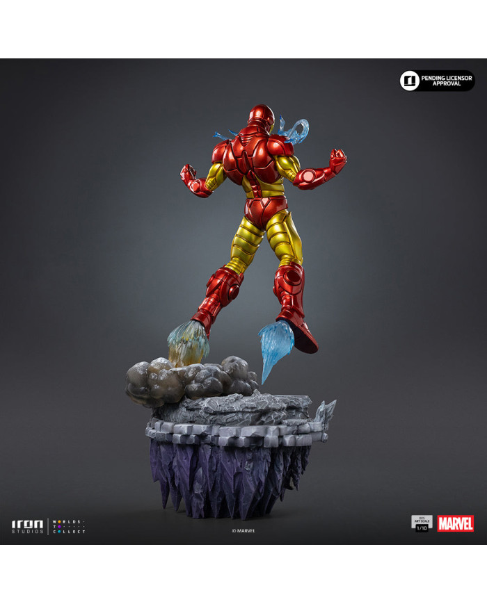 Statuette Iron Studios - Iron Man - Infinity Gauntlet Diorama - BDS Art Scale 1/10