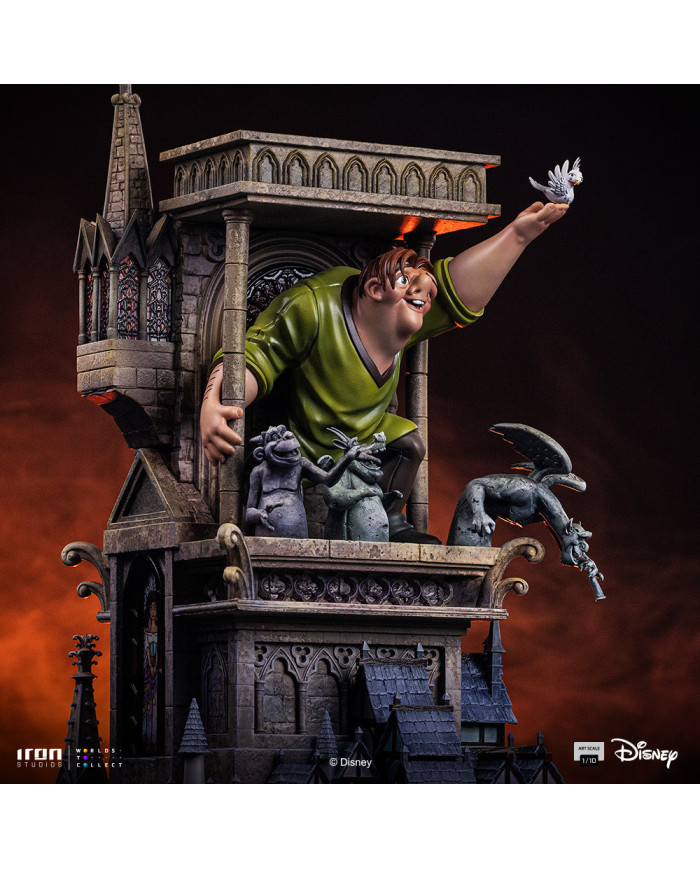 Statuette Iron Studios - Quasimodo - Le Bossu de Notre Dame - Art Scale 1/10