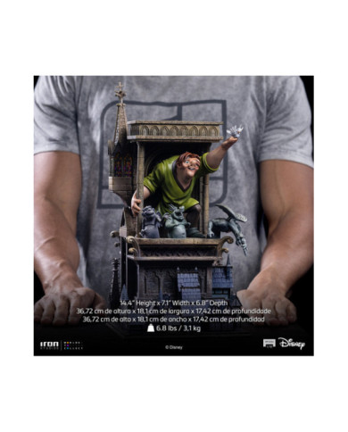Statuette Iron Studios - Quasimodo - Le Bossu de Notre Dame - Art Scale 1/10