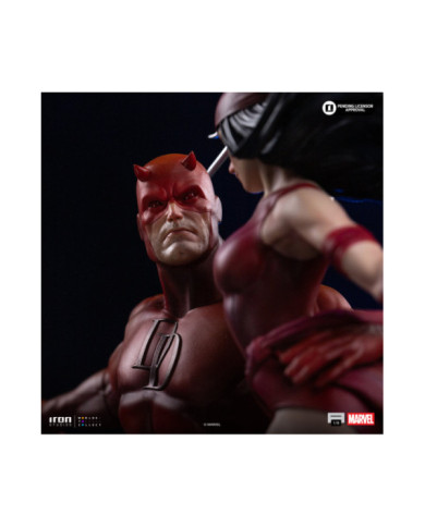 Statuette Iron Studios - Daredevil and Elektra - Marvel Comics - Diorama 1/6