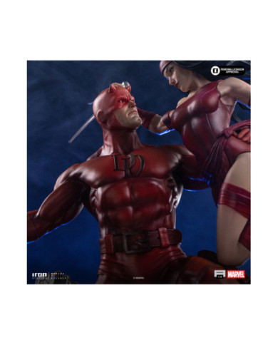 Statuette Iron Studios - Daredevil and Elektra - Marvel Comics - Diorama 1/6