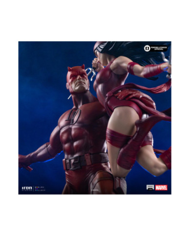 Statuette Iron Studios - Daredevil and Elektra - Marvel Comics - Diorama 1/6