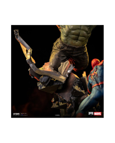 Statuette Iron Studios - Spider-Man vs Hulk - Spider-Man: Brand New Day - Art Scale 1/10