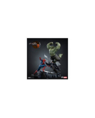 Statuette Iron Studios - Spider-Man vs Hulk - Spider-Man: Brand New Day - Art Scale 1/10
