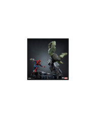 Statuette Iron Studios - Spider-Man vs Hulk - Spider-Man: Brand New Day - Art Scale 1/10