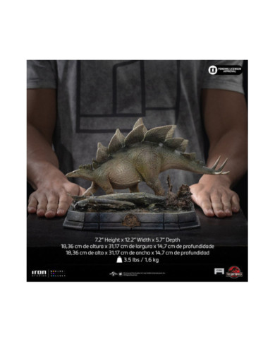 Statuette Iron Studios - Stegosaurus - Jurassic Park Le Monde Perdu - Icons
