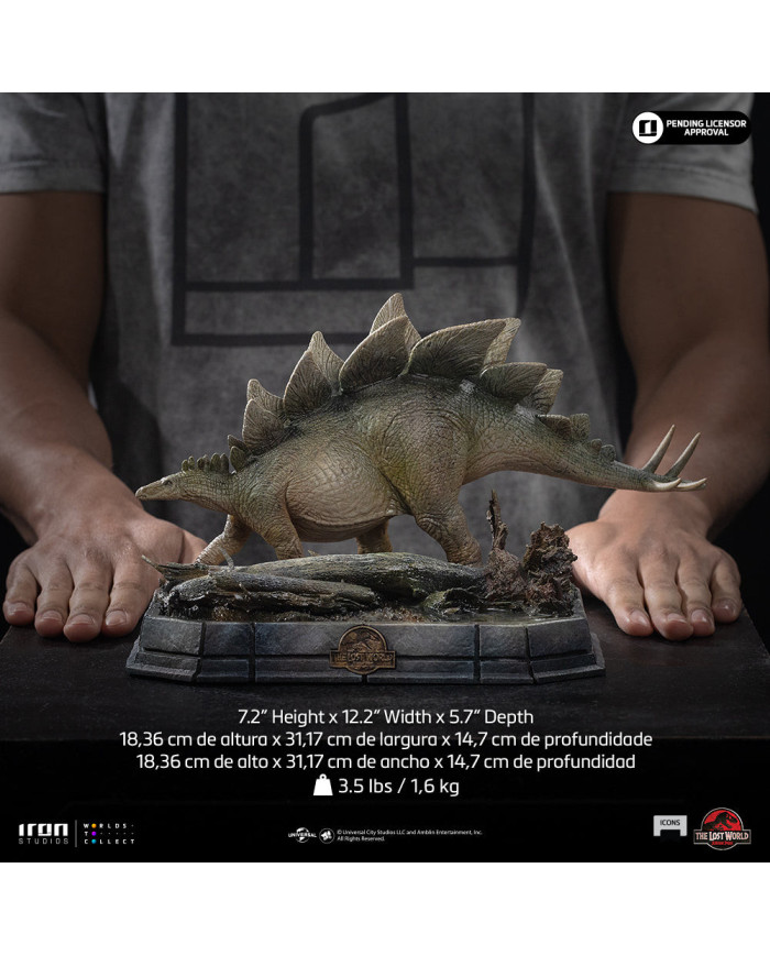 Statuette Iron Studios - Stegosaurus - Jurassic Park Le Monde Perdu - Icons