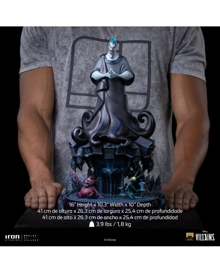 Statuette Iron Studios - Hades Deluxe - Disney's Villains - Art Scale 1/10
