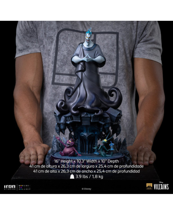 Statuette Iron Studios - Hades Deluxe - Disney's Villains - Art Scale 1/10