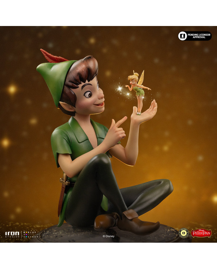 Statuette Iron Studios - Peter Pan & Clochette - Disney Classics - Vintage Collection