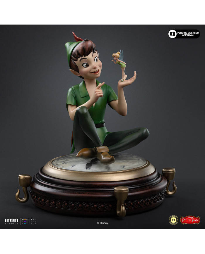 Statuette Iron Studios - Peter Pan & Clochette - Disney Classics - Vintage Collection