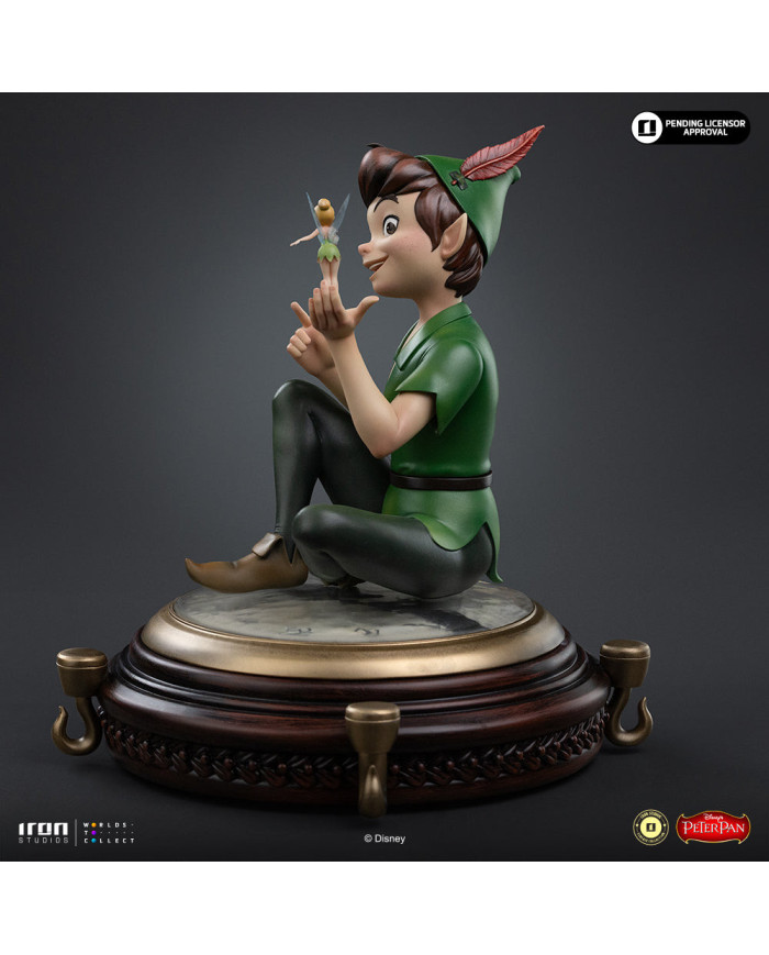 Statuette Iron Studios - Peter Pan & Clochette - Disney Classics - Vintage Collection