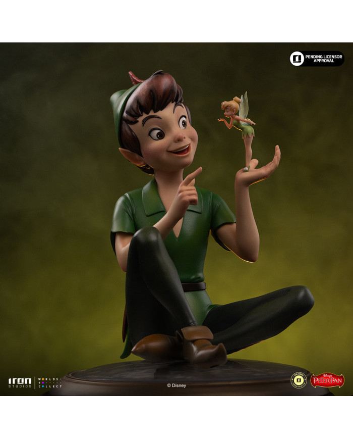 Statuette Iron Studios - Peter Pan & Clochette - Disney Classics - Vintage Collection