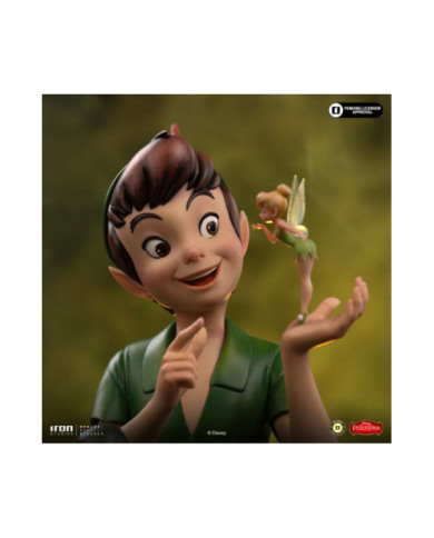 Statuette Iron Studios - Peter Pan & Clochette - Disney Classics - Vintage Collection