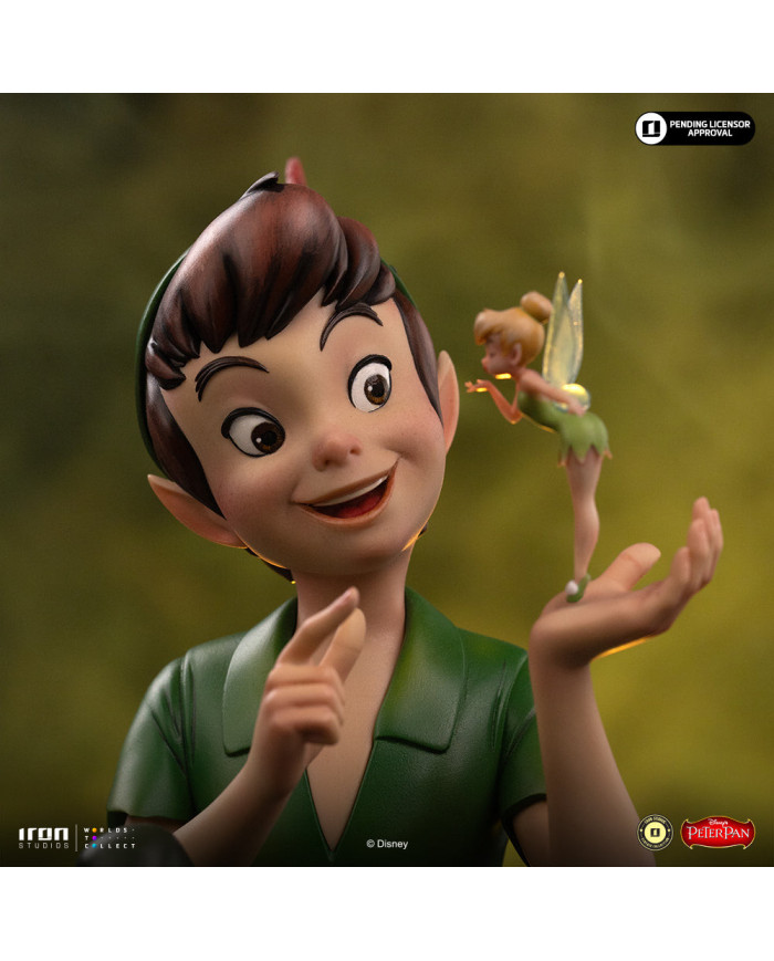 Statuette Iron Studios - Peter Pan & Clochette - Disney Classics - Vintage Collection